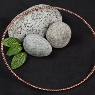 Inel de Lumină Cubit Sacru 1, simplu, din cupru