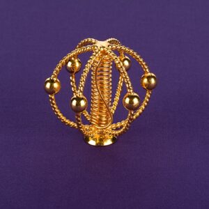 Armonizatorul de Energie Ambiental Cubit Pierdut, placat cu aur de 24K