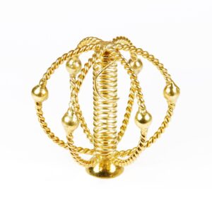 Armonizatorul de Energie Comunitară (Agricolă) Cubit Sacru, placat cu aur de 24K